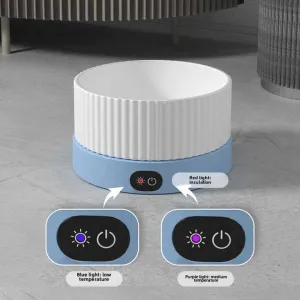 جهاز صنع الزبادي المدفأ مع درجة حرارة ثابتة وعاء . Warmer Yogurt Maker with Constant Temperature Water