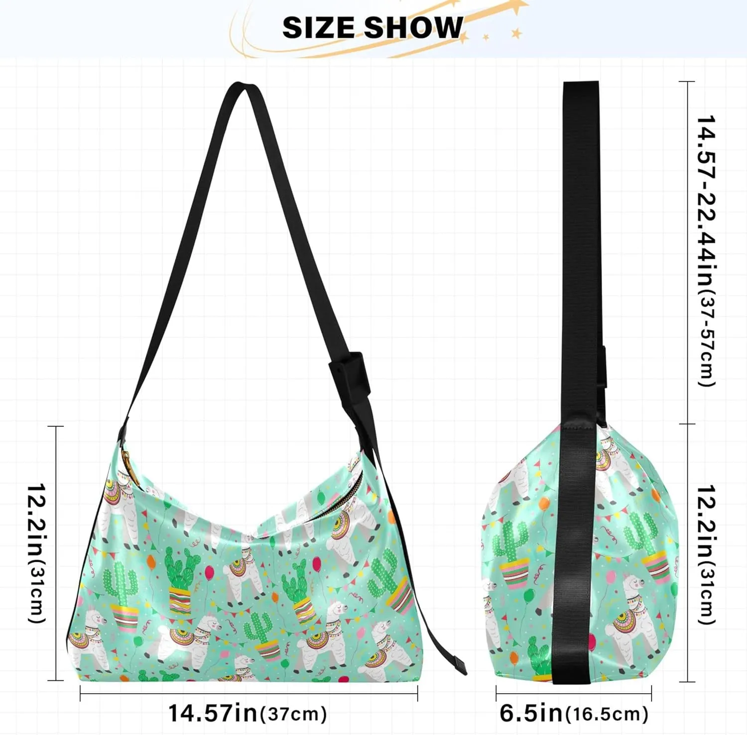 Artistic Line Cute Seagull Bird PU Leather Shoulder Bag Hobo Leather Purse Cute Animal Print Womens Hobo Handbags
