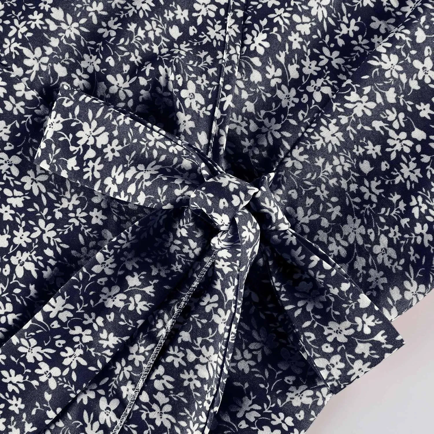 BAXLIMEK Floral Dress for Women,2025 Summer Elegant V Neck Short Sleeve Midi Dress Flowy Ruffle Irregular Hem Boho Sundress