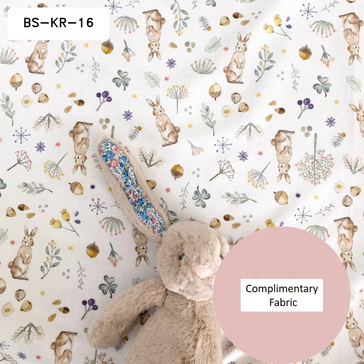 Bunny buddy pillow