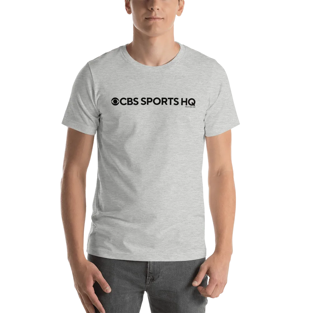 CBS Sports HQ Logo Adult Short Sleeve T-Shirt
