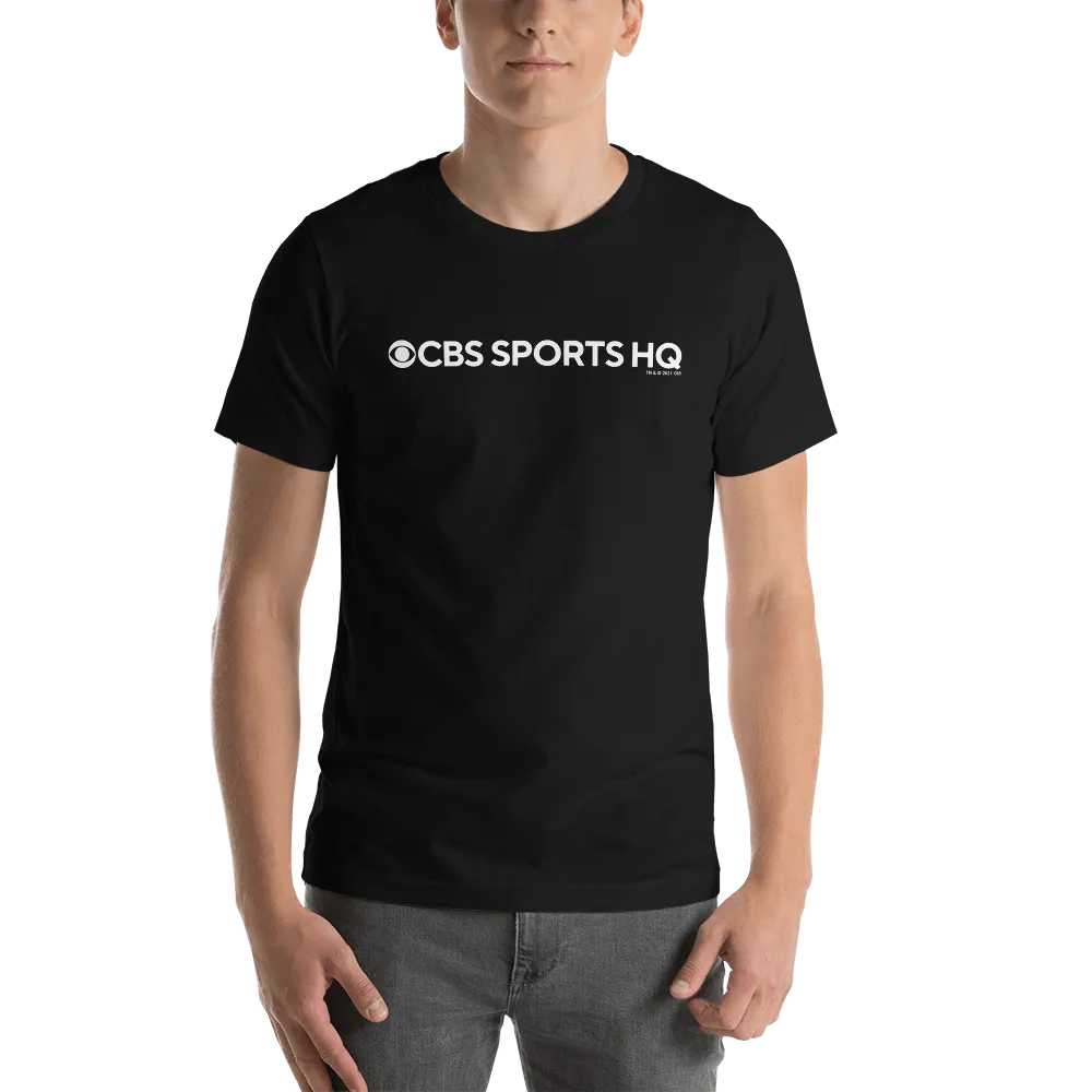 CBS Sports HQ Logo Adult Short Sleeve T-Shirt