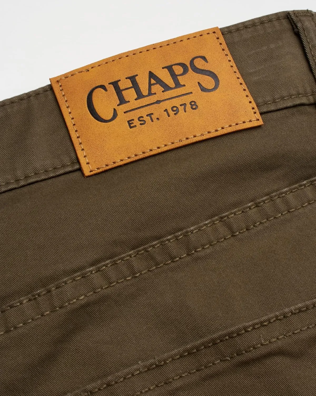 Chaps Men's Pants - Casual Slim Fit Cotton Stretch 5 Pocket Modern Chino Dress Pants - Work Pants for Men