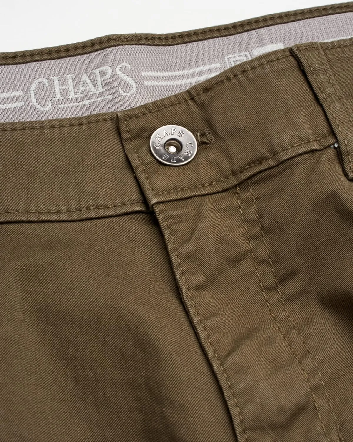 Chaps Men's Pants - Casual Slim Fit Cotton Stretch 5 Pocket Modern Chino Dress Pants - Work Pants for Men