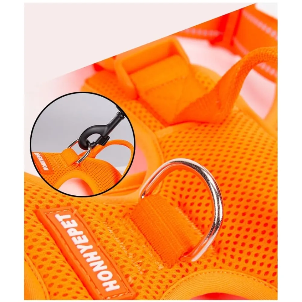 Comfortable and Breathable Nylon Reflective Pet Harness