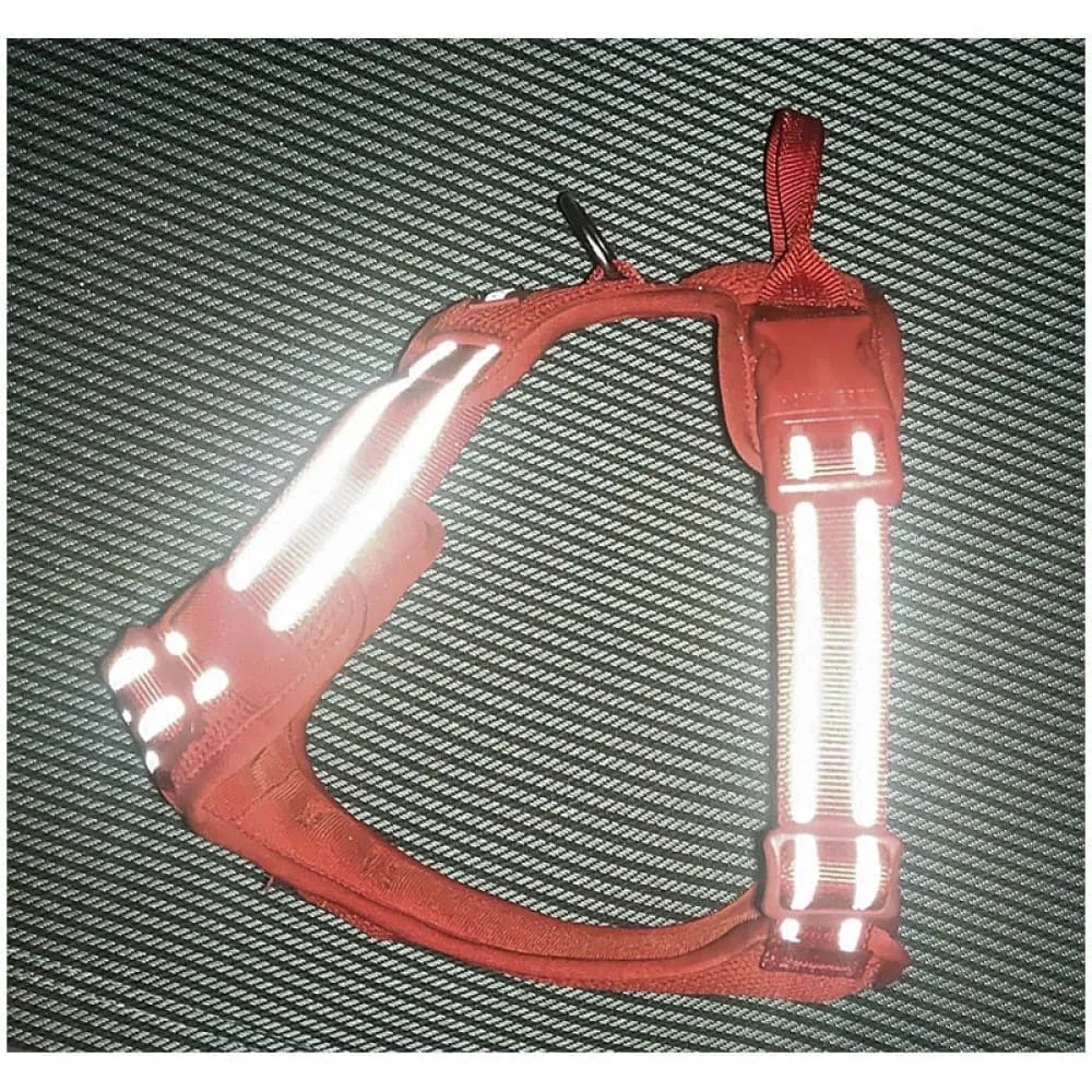 Comfortable and Breathable Nylon Reflective Pet Harness