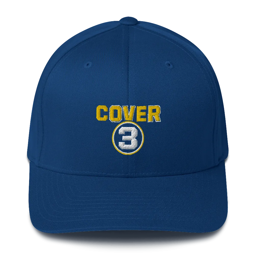 Cover 3 Logo Embroidered Hat