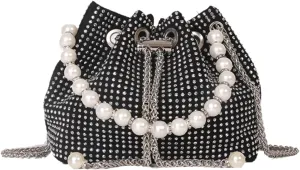 Crystals Evening Clutch Bag for Women Girls Sparkling Crossbody Bag Wedding Prom Party Club Purses Handbags