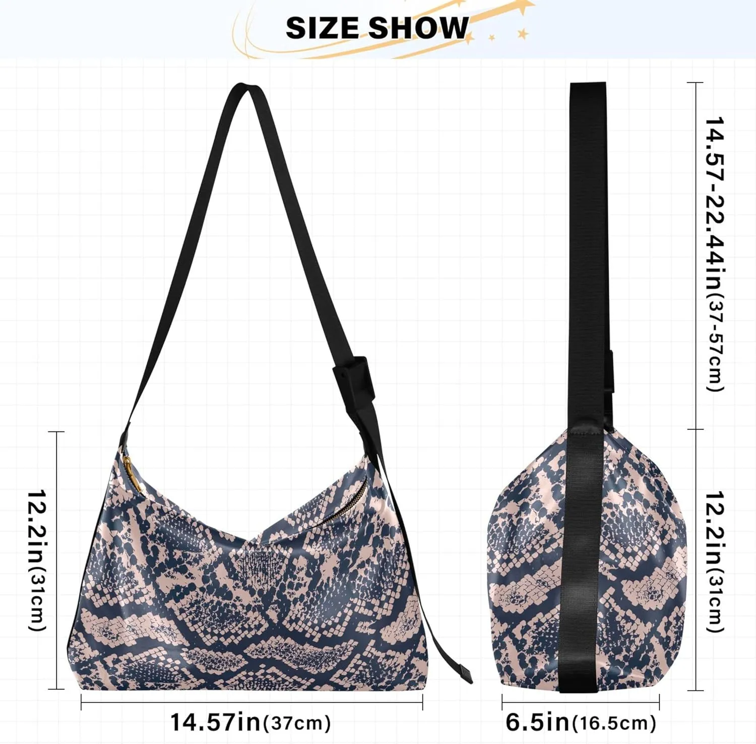 Cute Cartoon Crocodile Funny Soft PU Leather Hobo Bags Cross Body Men Bag Floral Animal Print Womens Shoulder Purse