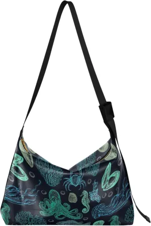 Cute Cartoon Panda Face Women Leather Handbags Hobo Large Leather Purse Women Animal Print Crossbody Hobo Handbag