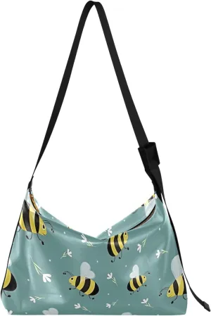 Cute Dog Bulldog PU Leather Hobo Purse Women's Large Purse Luxury Animal Print Simple Shoulder Bag