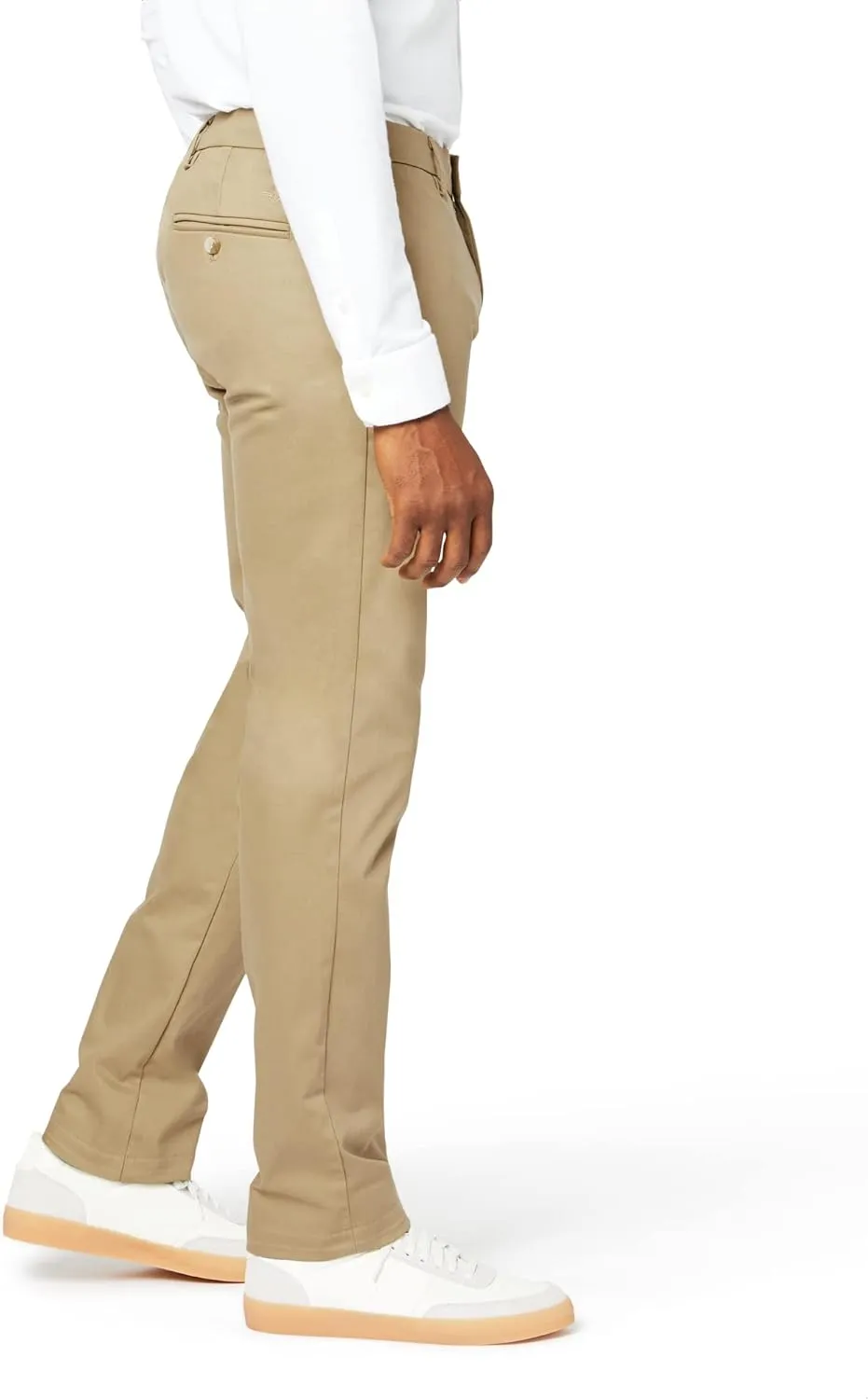 Dockers Men's Athletic Fit Signature Khaki Lux Cotton Stretch Pants