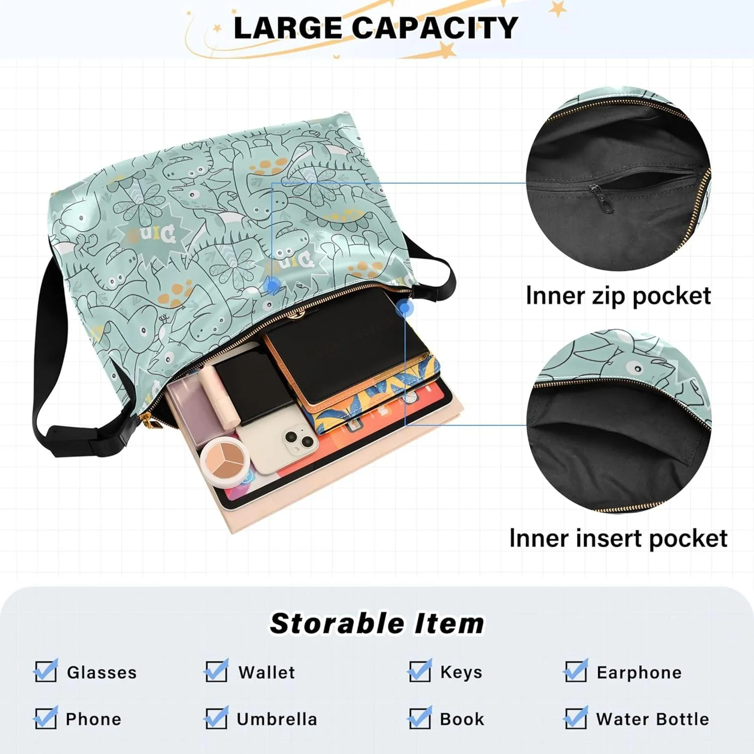 Dogs Puppy Fashion Animal Print Leather Hobo Handbags Women Cross Body Men Bag Animal Print Women Hobo Purse