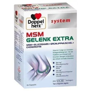 DOPPELHERZ MSM joint extra system capsules 60 pcs