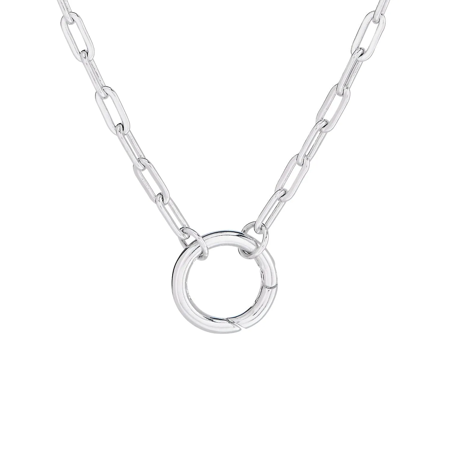Front Clasp Mini Dog Tag Combination Necklace
