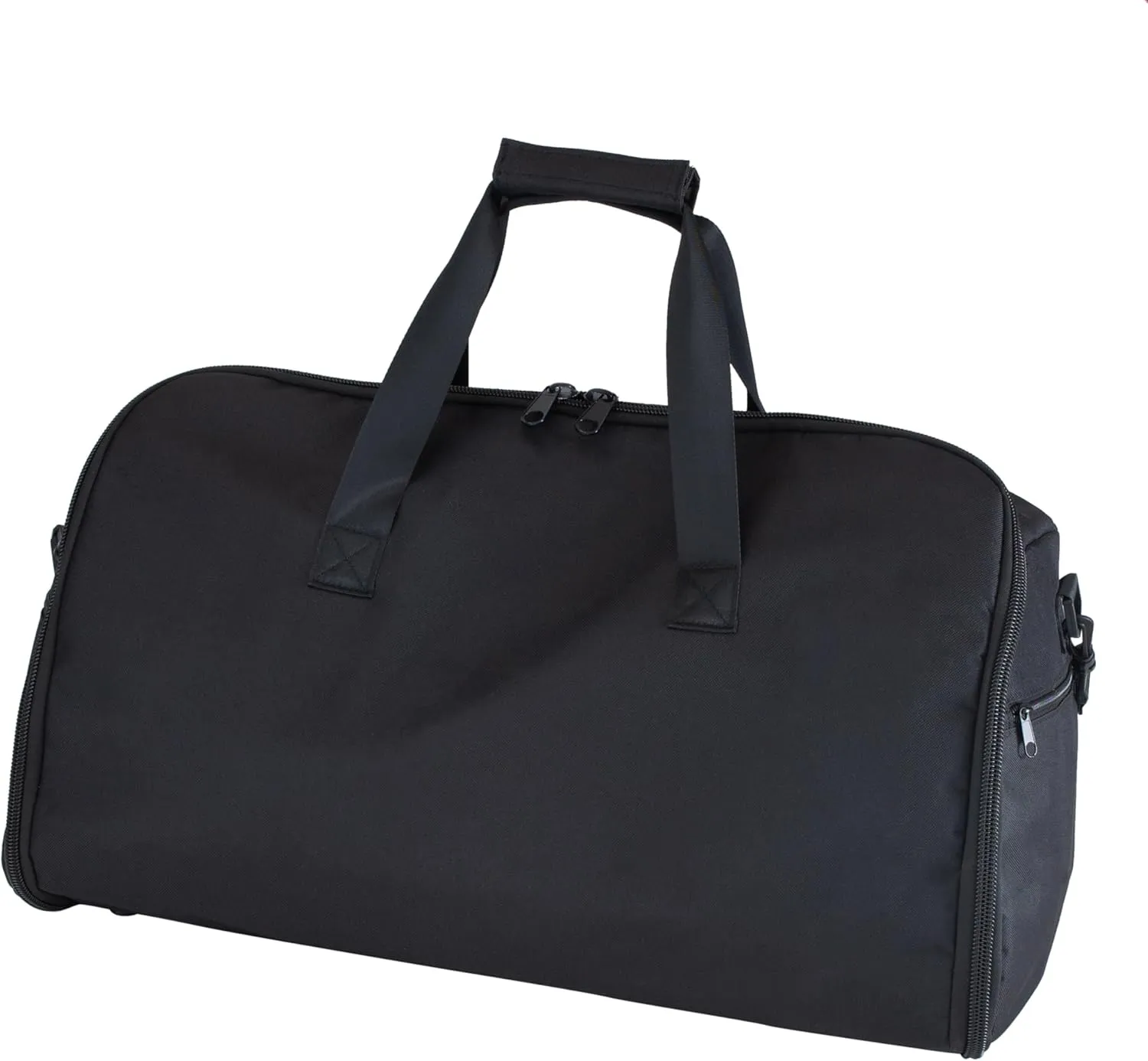 GForce Convertible Garment Duffle Bag in Black