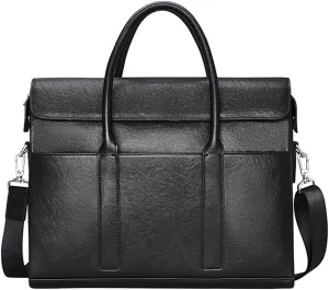 HBJWOV Men's Handbag Men's Bag Leather Large Capacity Computer Bag Men's Business Briefcase