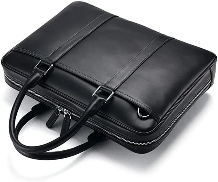 Men's Bag Business Leather Clutch Casual Briefcase Men Shoulder Crossbody Handbag