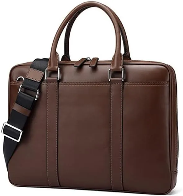 Men's Bag Business Leather Clutch Casual Briefcase Men Shoulder Crossbody Handbag
