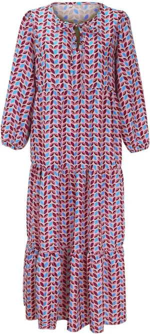 Milk Maid Dress for Women 2025 Floral Print Puff Sleeve Short Sleeve Maxi Dress with Elastic Waist Summer Casual Outfit