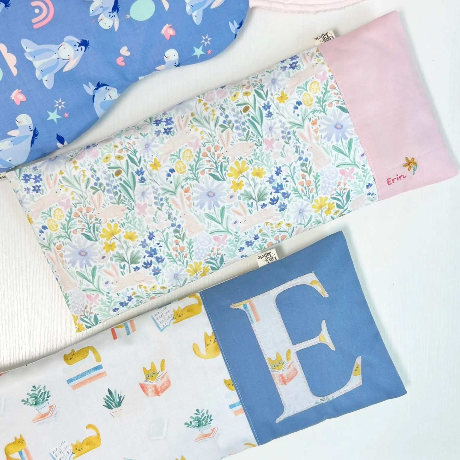 Monogram buddy/beansprout pillow