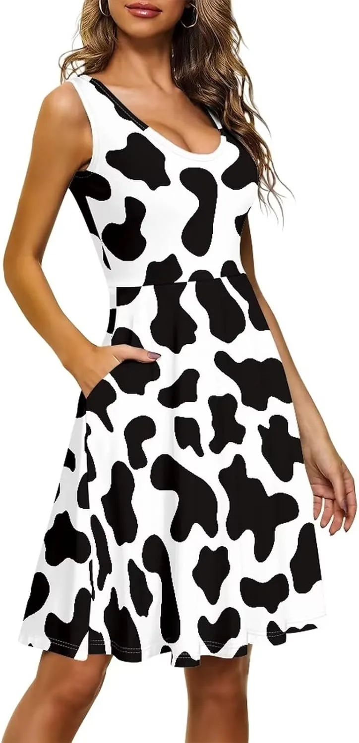 Renewold Women Tank Dress Women's Casual Dresses Women's Dresses Women's Swimsuits & Cover Ups