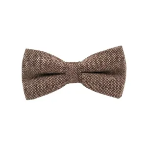 Retro Wool Bow Tie Pre-Tied