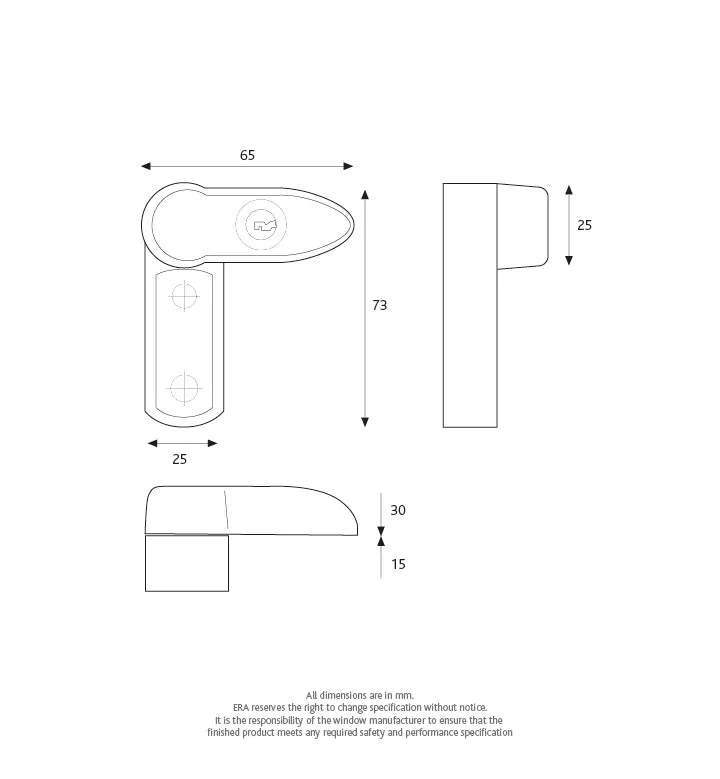 Snaplock for PVCu Windows, Key Locking
