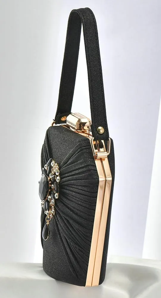 Sparkly Evening Clutch Purses Rhinestone Evening Bag Tote Bag for Women Luxury Handbags Shoulder Bag For Weddings Prom Party