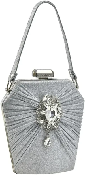 Sparkly Evening Clutch Purses Rhinestone Evening Bag Tote Bag for Women Luxury Handbags Shoulder Bag For Weddings Prom Party