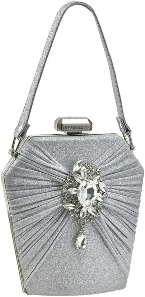 Sparkly Evening Clutch Purses Rhinestone Evening Bag Tote Bag for Women Luxury Handbags Shoulder Bag For Weddings Prom Party