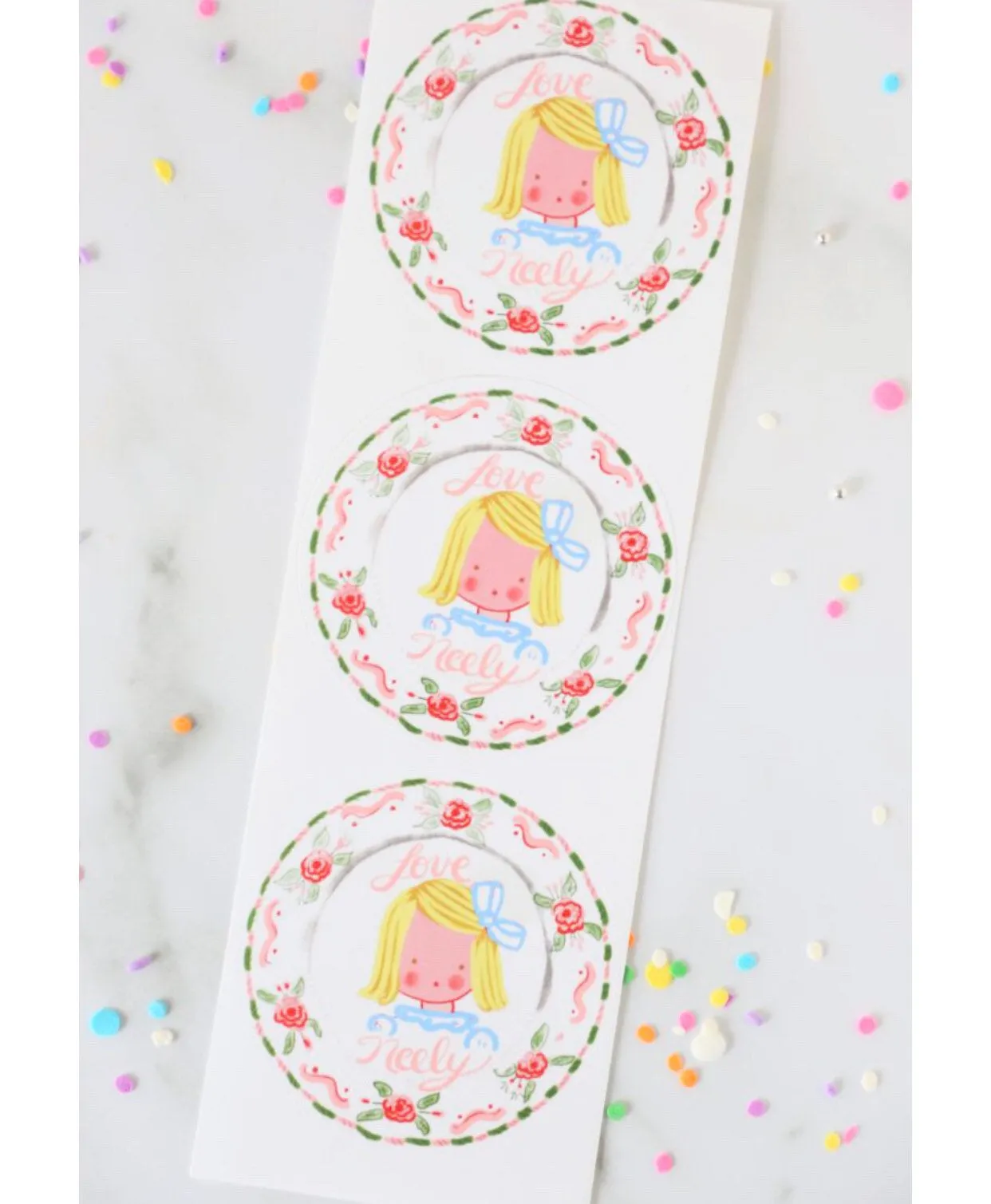 Sticker Gift Tags - Toy Soldier