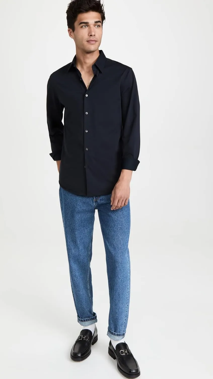 Theory Men's Sylvain Structure Knit Shirt