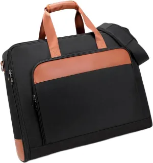 Travel Garment Bag Duffel Bag for Business Trips Large Capacity Water Resistant for Men with Adjustable Strap Travel Suit Bag