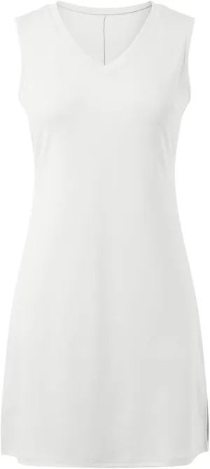 V-Neck Summer Casual Beach Dress for Women 2025 Vacation Women's Sleeveless Trendy Casual Sundress with Split