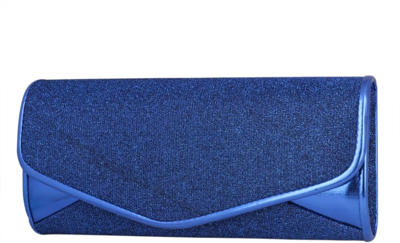 Womens Glitter Sequins Envelope Bag Evening Purse Clutch