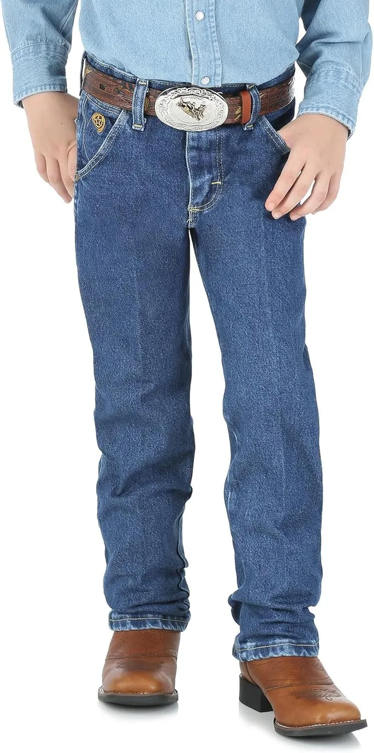 Wrangler Boys' Big George Strait Cowboy Cut Original Fit Jean