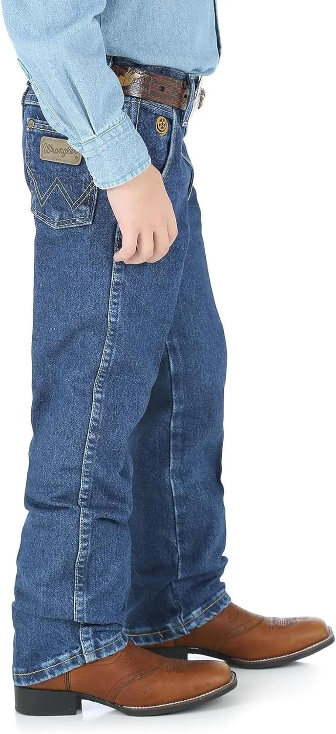 Wrangler Boys' Big George Strait Cowboy Cut Original Fit Jean