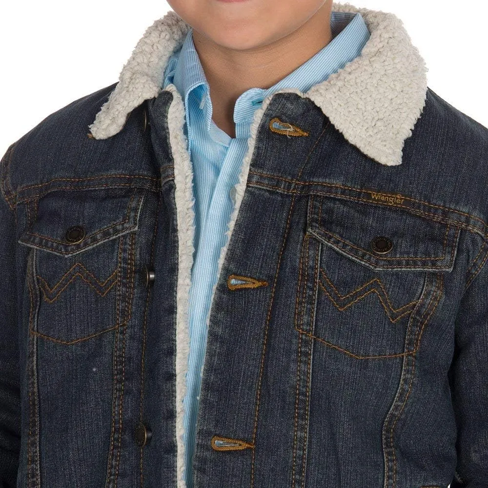 Wrangler Boys' Western Lined Jacket