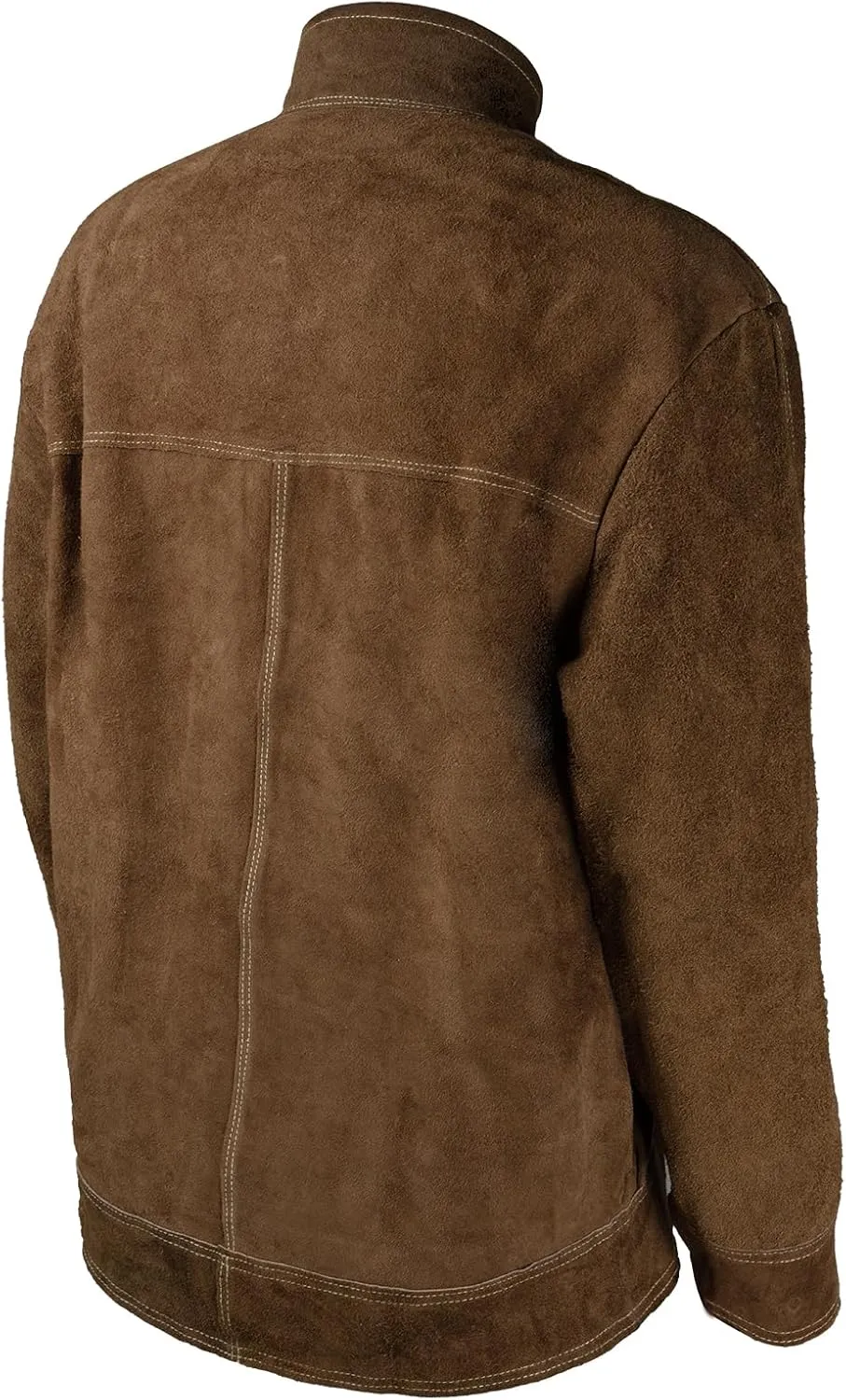 YESWELDER Leather Welding Jacket for Men Women, Heavy Duty welder jacket, Heat Flame Resistant Welding Coat